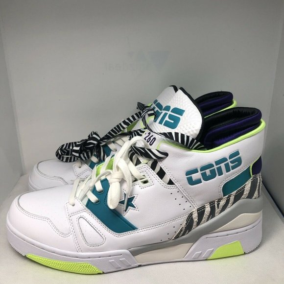 Converse Other - Converse Cons ERX-260 Mid Animal White Rapid Teal